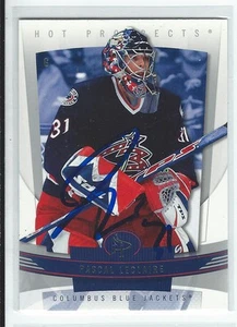 Pascal Leclaire Signed 2006/07 Fleer Hot Prospects Card #31 - Picture 1 of 1