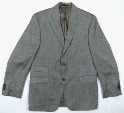 Ralph Lauren Wool Silk Gray Label Tweed 2 Button Blazer Sport Coat Jacket 41 R - Image 1 of 4