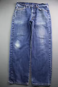 Jeans Uomo 2015 Levi's 550 Relaxed Fit Taglia 34x30 (Misura 34x28) Cerniera Fly - Foto 1 di 6