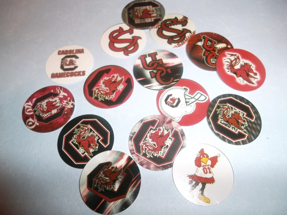 CAROLINA GAMECOCKS PRECORTADOS DE UNA PULGADA ENVÍO GRATUITO Foto 1 de 1