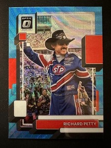 2023 DONRUSS NASCAR RICHARD PETTY CAROLINA BLUE PRIZM PARALLEL SP SSP HOF GOAT