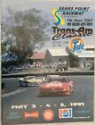 Trans-Am Classic, Sears Point Raceway, Official Race Program, 1991, Original
