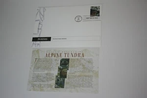 USPS ALPINE TUNDRA FIRST DAY OF ISSUE CACHE & INSERT NEU SEHR TOP - Bild 1 von 2