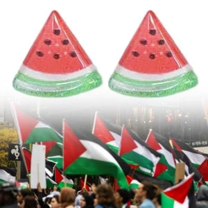 Fashion Cute Fruits Acrylic Watermelon Drop Dangle Earrings Jewellery Gifts - Picture 1 of 12