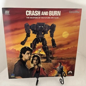Crash and Burn (Laserdisc, 1990)- Clean - Imagen 1 de 4
