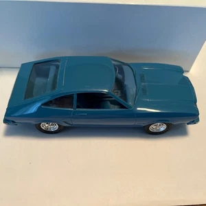 1974 Ford Mustang II Plastic Promo Model 1/25 Scale Grabber Blue - Picture 1 of 13