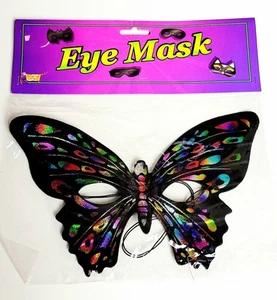 Butterfly Y2K Eye Mask Halloween Cosplay Role Play Forum Novelties USA New! - Picture 1 of 8