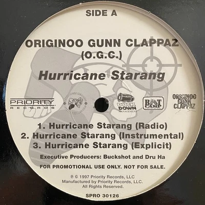 O.G.C. - HURRICANE STARANG / GUNN CLAPP / DANJER (12") 1997!!  RARE!!  BOOT CAMP Foto 1 de 2