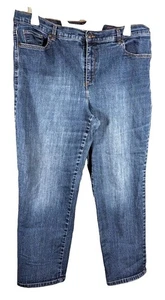 Gloria Vanderbilt 20W women's Amanda blue jeans preowned - Picture 1 of 6