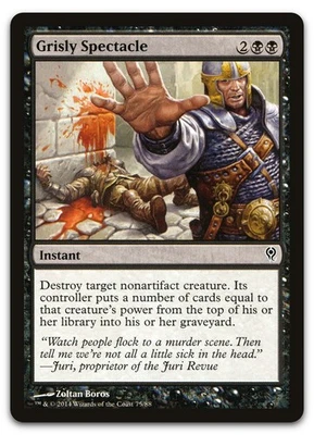 Grisly Spectacle #75 (NM) Jace vs Vraska DDM Magic MTG - Image 1 of 2