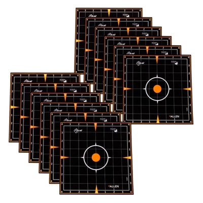 Ez Aim Adesivo Splash Papel Reativo Alvos de Tiro, 8" Grade de Visão Pacote com 12 - Imagem 1 de 4