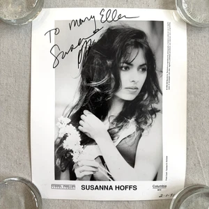 Susanna Hoffs signed Autogramm Pressefoto 8x10 The Bangles 1991 Columbia Promo - Bild 1 von 6