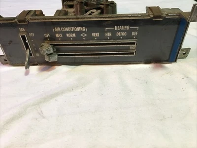 70-72 Chevelle AC Heater Control White  (Has switch) Used Original Used - Image 1 of 4
