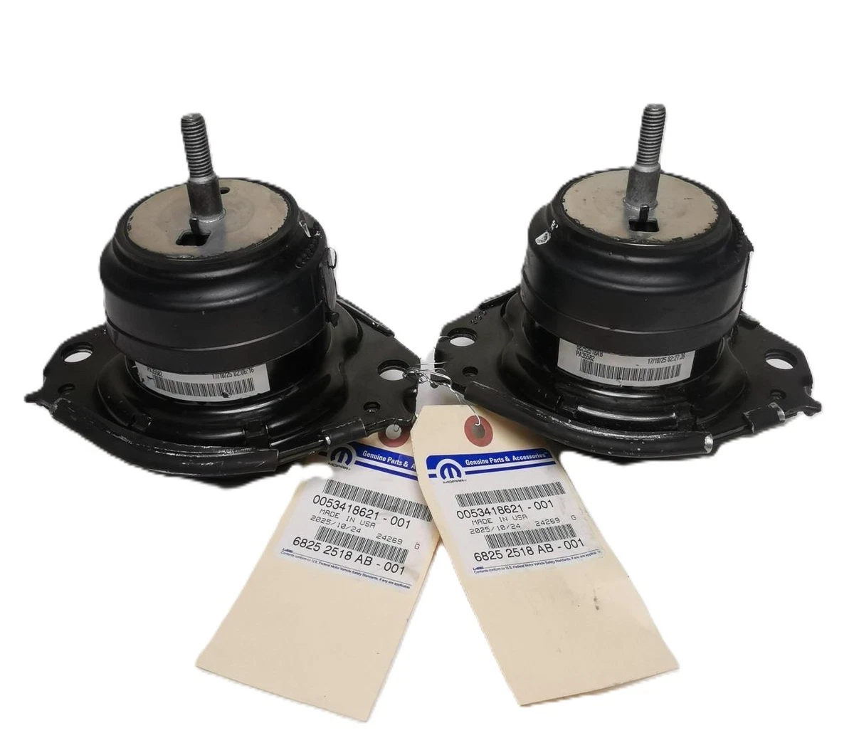 MOPAR OEM Left & Right Engine Mount Set For 2011-2025 Dodge Durango & Jeep Grand Cherokee 3.6L