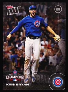 Kris Bryant Chicago Cubs World Series Champions vs Indians 2016 Topps Now WS-5 - Picture 1 of 2
