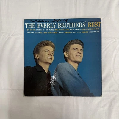 Vintage Everly Brothers Vinyl The Fabulous Style Of LP Cadence Records 1960 Mono Foto 1 de 4