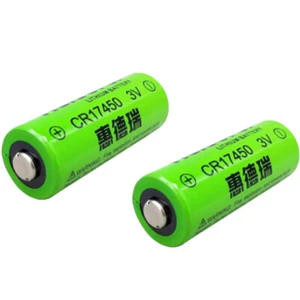 2pcs CR17450 3V Li-ion Battery 2500mAh Non-rechargeable Battery - Bild 1 von 4