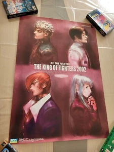 SNK THE KING OF FIGHTERS 2002 SONY PLAYSTATION 2 B2 SIZE OFFICIAL POSTER! - Imagen 1 de 1
