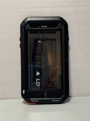 Love Mei Outdoor Hybrid Aluminum Silicone Extreme Gorilla Armor Heavy Cover Case - Image 1 of 4