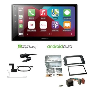 Pioneer Radio Android Auto Apple CarPlay DAB für Smart Forfour 2004-2006 schwarz - Bild 1 von 5