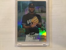 2002 Bowman’s Best Francisco Liriano Blue Auto RC! Sharp!