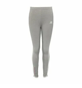 Umbro Big Girls Full Length Leggings Gray Sz M-10/12 - Picture 1 of 4