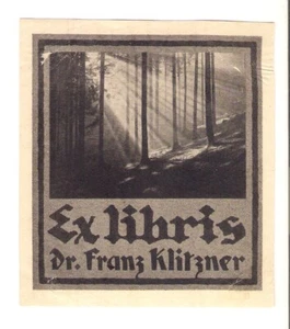 Ex-Libris Dr. Franz Klitzner (99) - Picture 1 of 2
