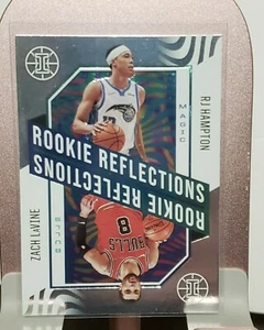 Panini Illusions Rookie Reflections 2020-21 Zach Lavine/RJ Hampton #19 - Imagen 1 de 2