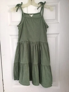 J.CREW Crewcuts Sage Green Terry Swim Cover Up Dress Size 12 - Picture 1 of 5