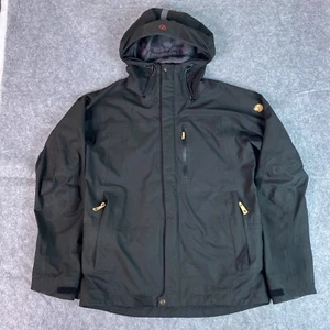 Giacca uomo Fjallraven Eco Shell Tour uomo grande nera full zip outdoor escursionismo - Foto 1 di 16