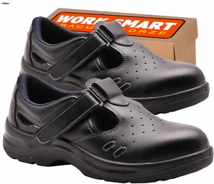 Zapatos de trabajo sandalias de seguridad Steelite S1 SRC 42 PORTWEST PTW-FW01BKR48... - Imagen 1 de 3
