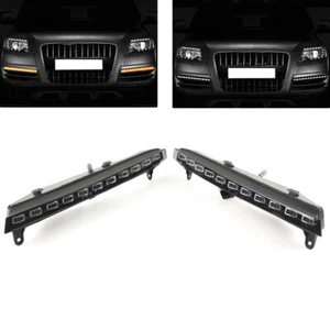 LED Daytime Running Light Turn Signal Fog Lamp For Audi Q7 2006-2009 USA - Bild 1 von 18