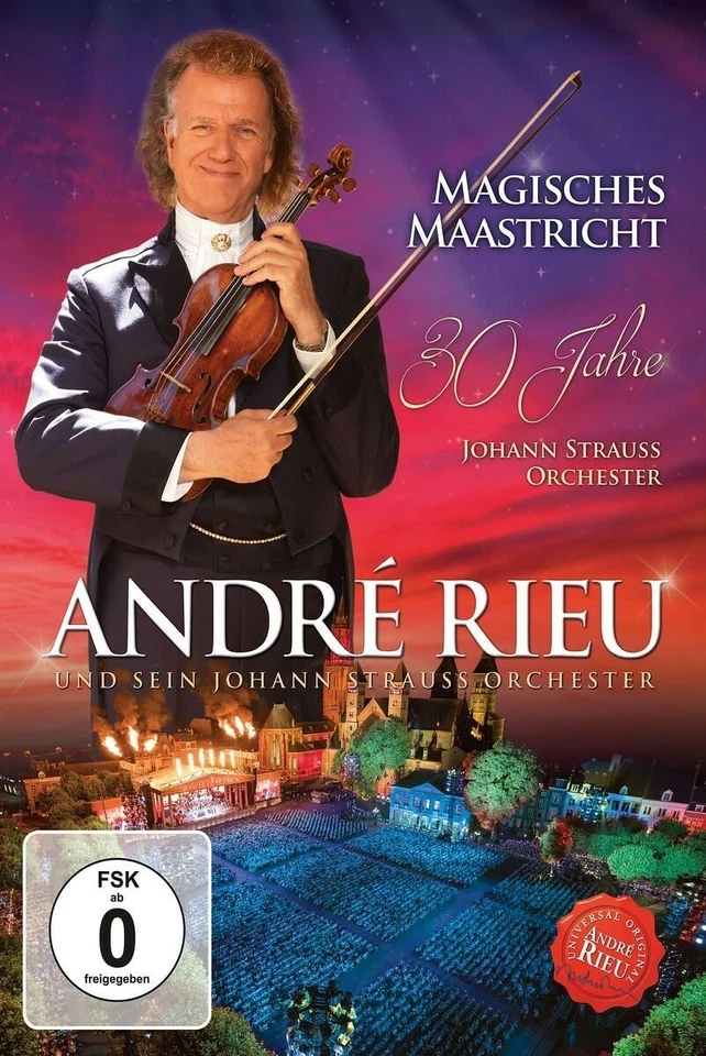 ANDRE RIEU - MAGISCHES MAASTRICHT   DVD NEW!  - Image 1 of 1