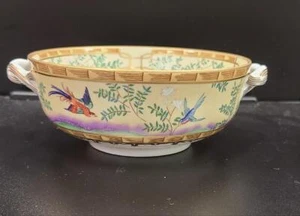 Tazón de sopa crema "raro" Mottahedeh Ch'ing Garden 1999 - Imagen 1 de 1