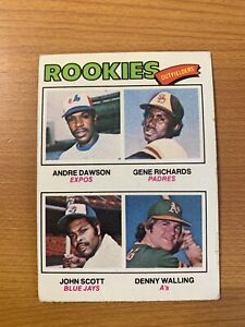 1977 Topps Rookie Outfielders #473 HOF Andre Dawson Vintage FREE SHIPPING