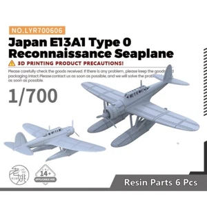 Yao's Studio 1/700 Military Model Kit Japan E13A1 Type 0 Reconnaissance Seaplane - Picture 1 of 6