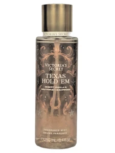 VICTORIA’S SECRET TEXAS HOLD 'EM FRAGRANCE BODY MIST SPRAY SPLASH 8.4 oz NEW - Picture 1 of 1