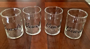 VINTAGE MCM 1950's SET of 4 KIEWEL'S BREWERY BEER GLASSES 6 OZ. LITTLE FALLS, MN - Picture 1 of 9