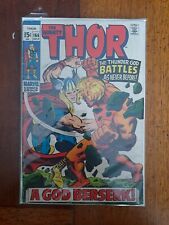 Thor #166 KEY! 2nd Appearance Of HIM, Thor Vs HIM, 5.0 VG/Fn- Warlock  🔑 silver