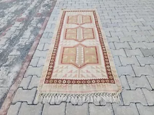 Kelim Türkisch 3x6 Klein Teppich, Teppiche Für Eingang Geschenke Wohndeko Böhmische Teppiche - Bild 1 von 10