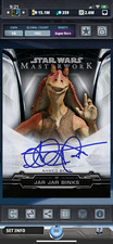Topps Star Wars Digital Card Trader Masterwork Signature 2019 Inserts