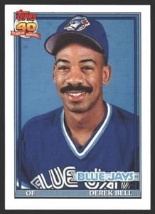 Derek Bell #7T 1991 Topps Traded Toronto Blue Jays - Picture 1 of 2