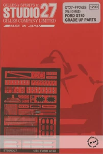 STUDIO 27 FORD GT40 GT 40 PHOTO-ETCH DETAIL SET for FUJIMI 1/24