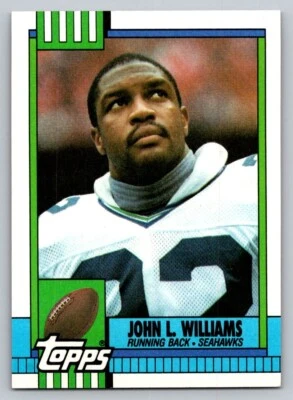 1990 Topps - John L. Williams #339 - Image 1 of 2