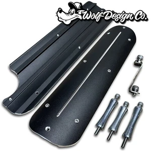 Paquete de bobinas LS par de cubiertas de válvula de aluminio negro - Imagen 1 de 6