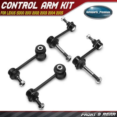 4pcs Front & Rear Stabilizer Sway Bar Links for Lexus IS300 2001 2002 2003-2005 - Image 1 of 4