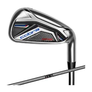 COBRA AEROJET Onelength IronSet 6-9 Pw 5pc RH E MPH95 Steel Flex Stiff New - Picture 1 of 7