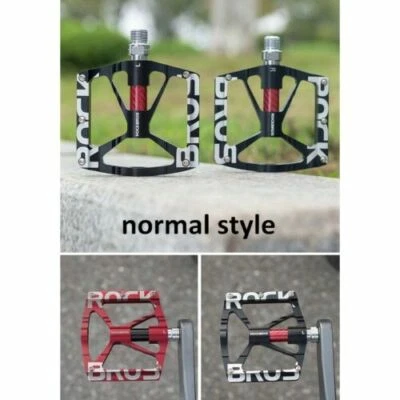 NUEVO ROCKBROS Bicicleta Pedas Reflectantes Antideslizante Ampliar Pedal Plano Rodamiento 9/16  Foto 1 de 4