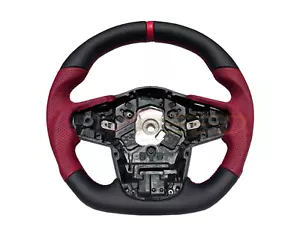 Volante REXPEED rojo + cuero negro para Supra 2020 + A90 A91 MKV - Imagen 1 de 2