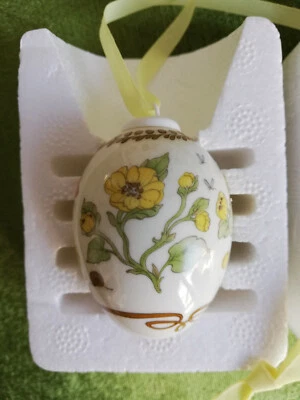 Hutschenreuther Das Ei Porzellan Jahresei Osterei 1987 (meine Pos-Nr. 6) - Bild 1 von 4